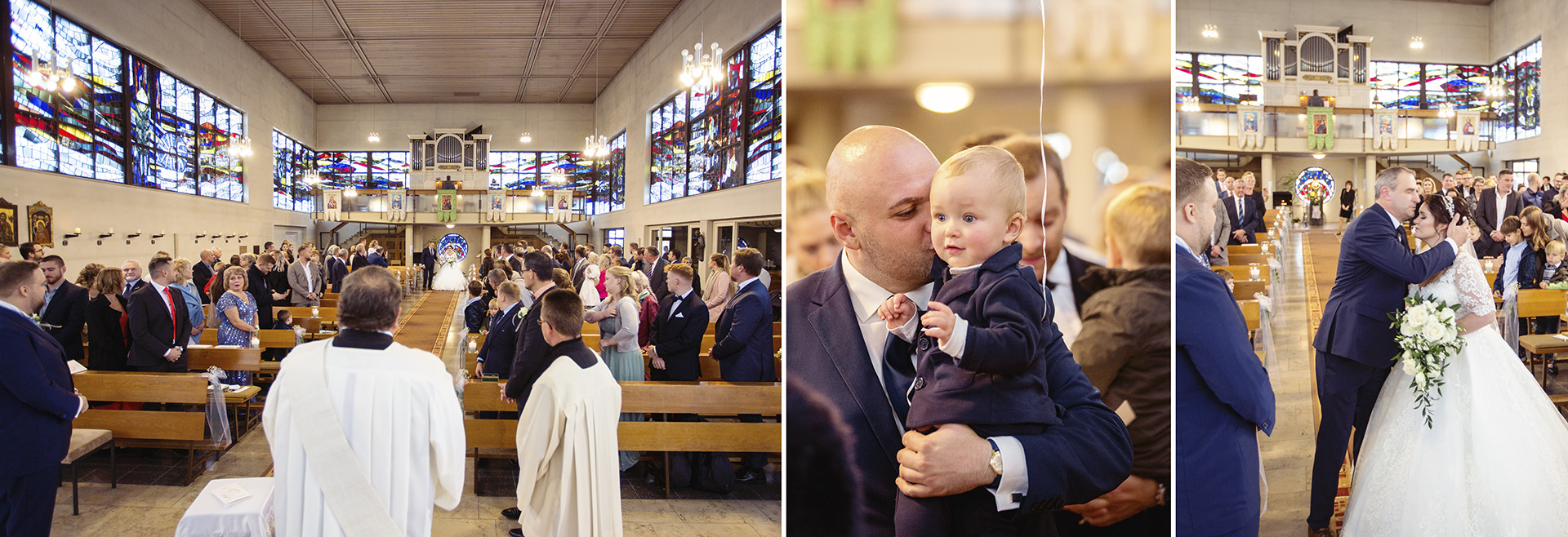 Einzug in die Kirche