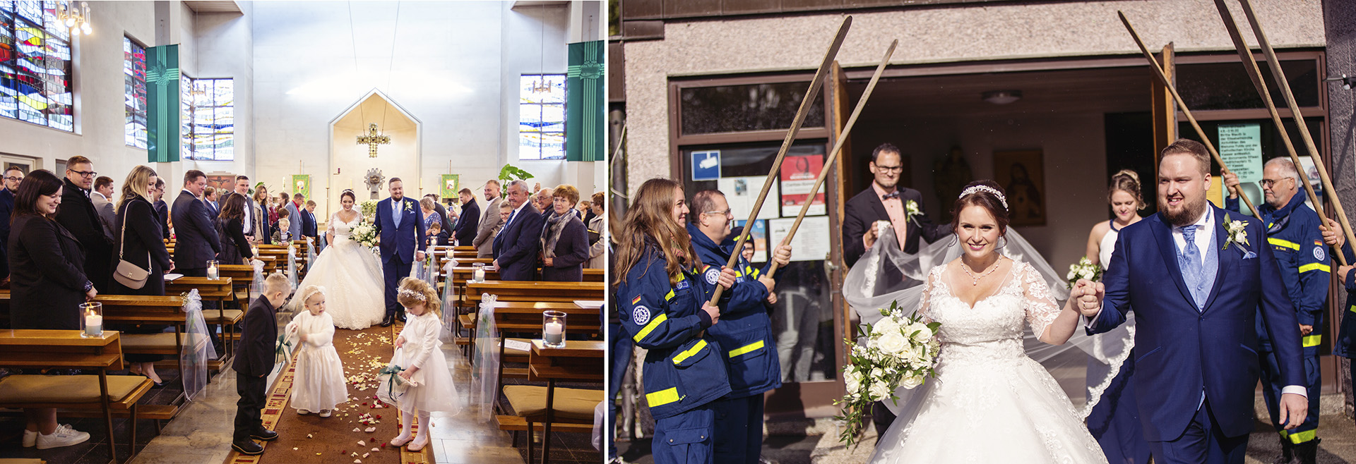 Auszug aus der Kirche